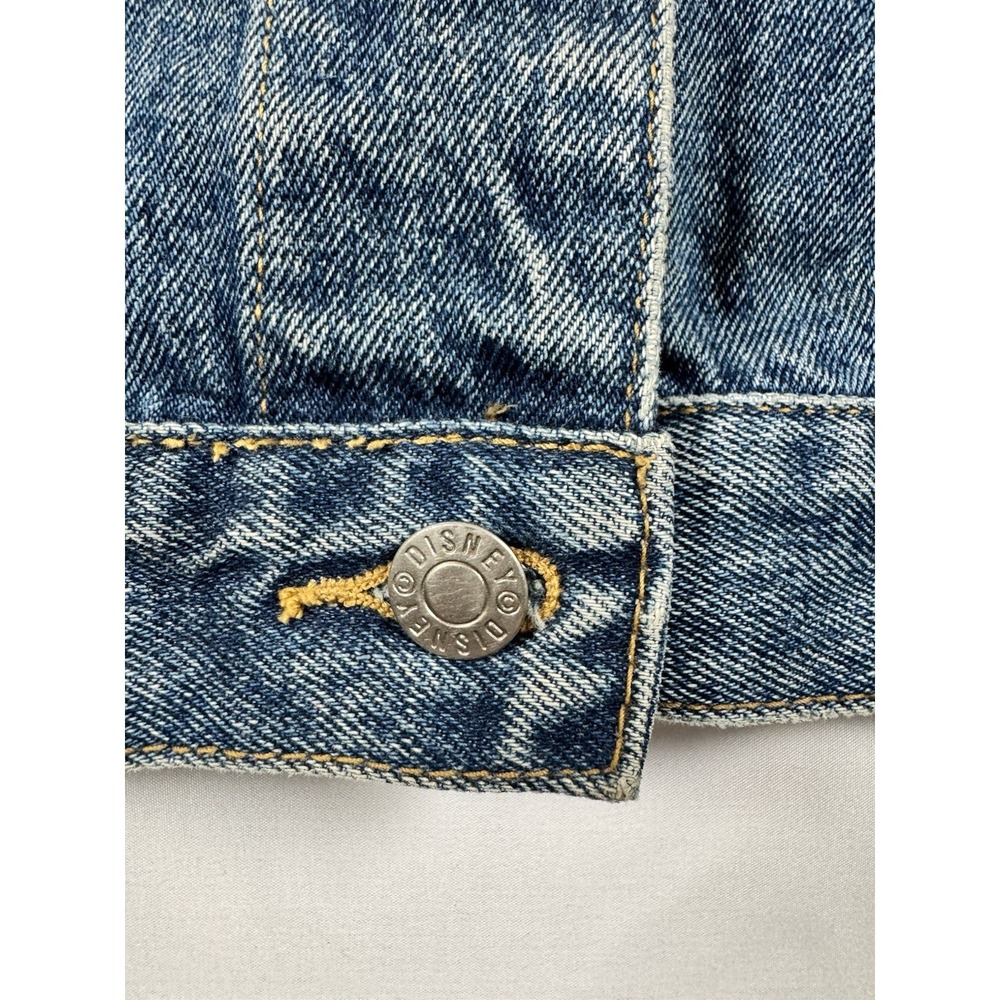 Vintage Disney Catalog Lady and the Tramp Embroidered Denim Trucker Jacket Large - Picture 7 of 10